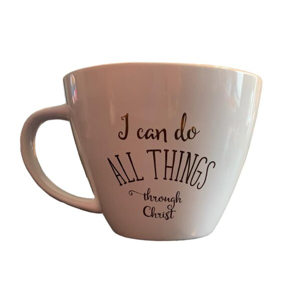 Sheffield Home "I can do all things through Christ" Mug - Picture 1 of 3